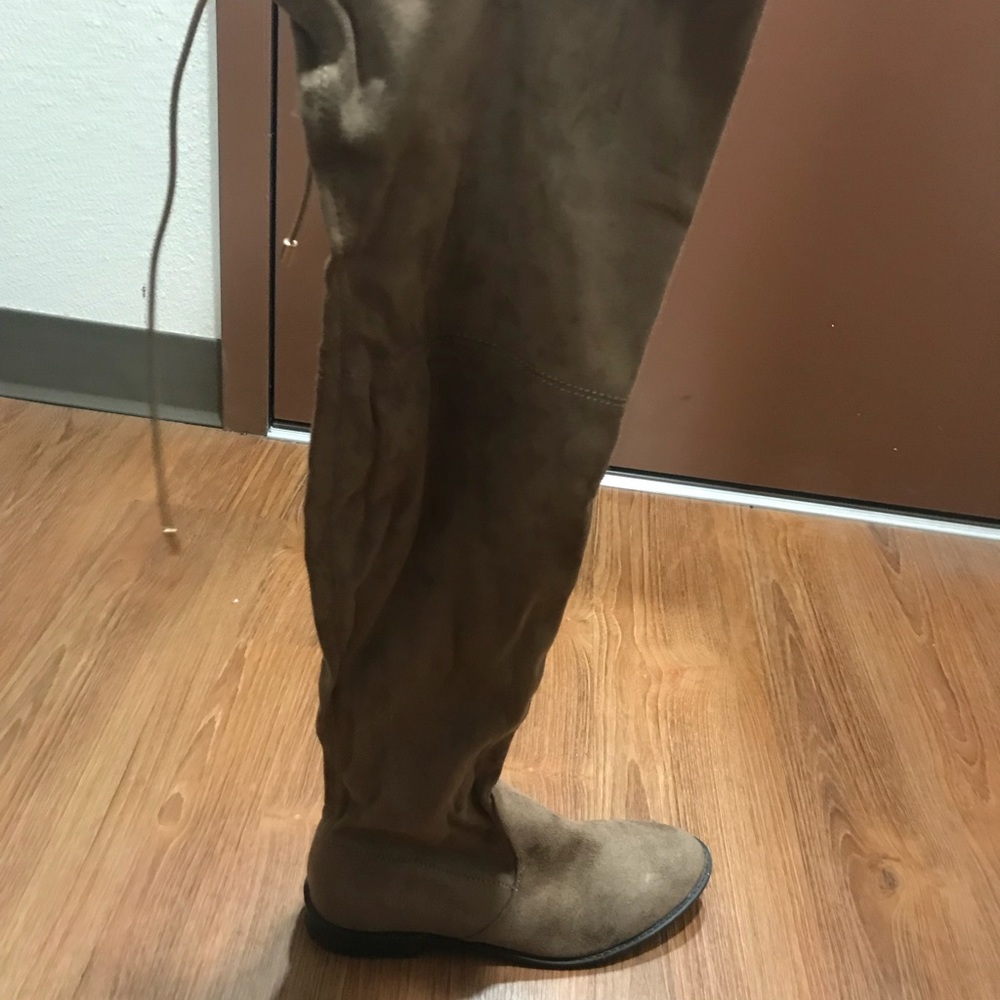 High rise boots